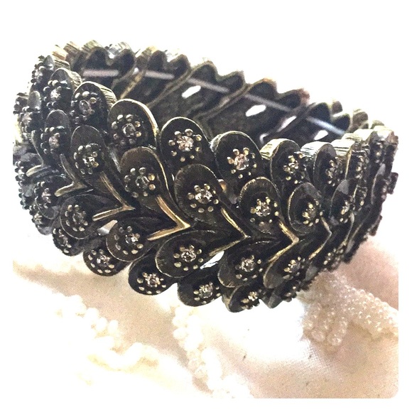 C+I Modern Deco Stretch Bracelet - Picture 1 of 3